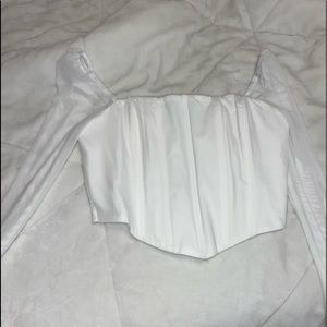 Princess Polly long sleeve corset top